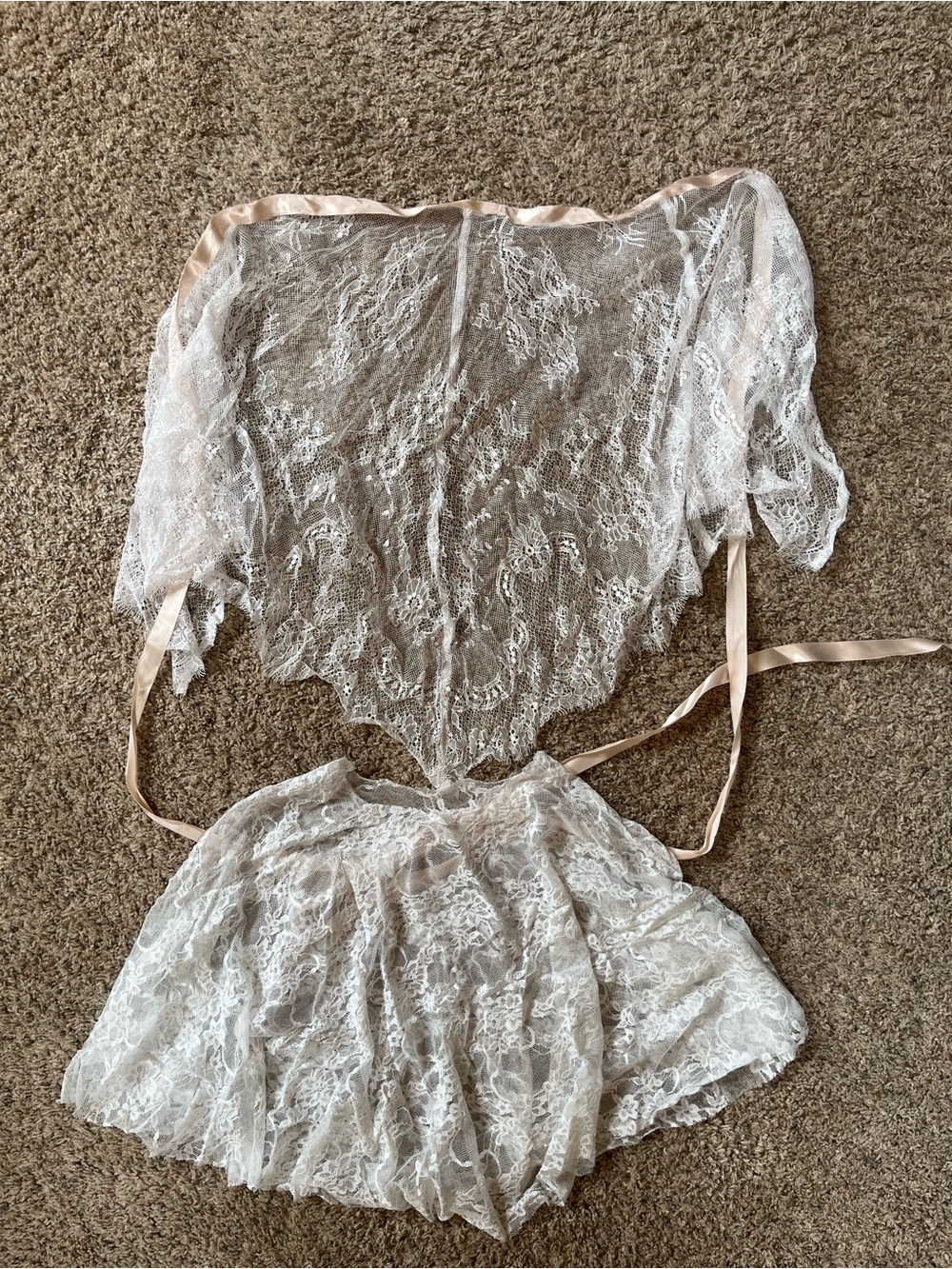 Two Lace Ballet Skirts